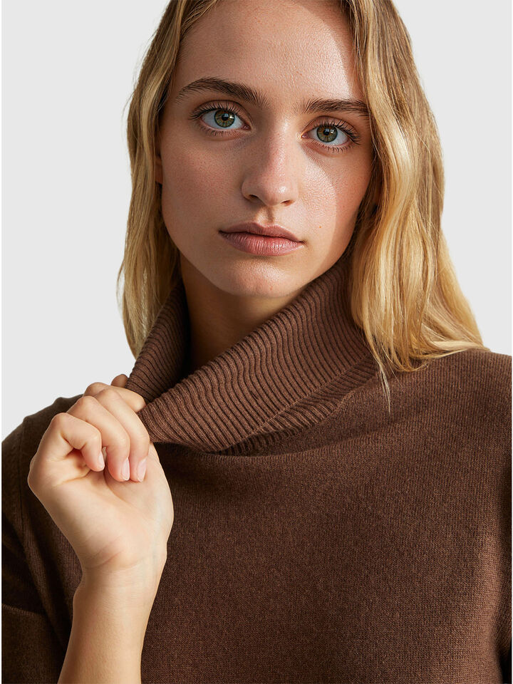 TURTLE NECK SWEATER Women image number 4